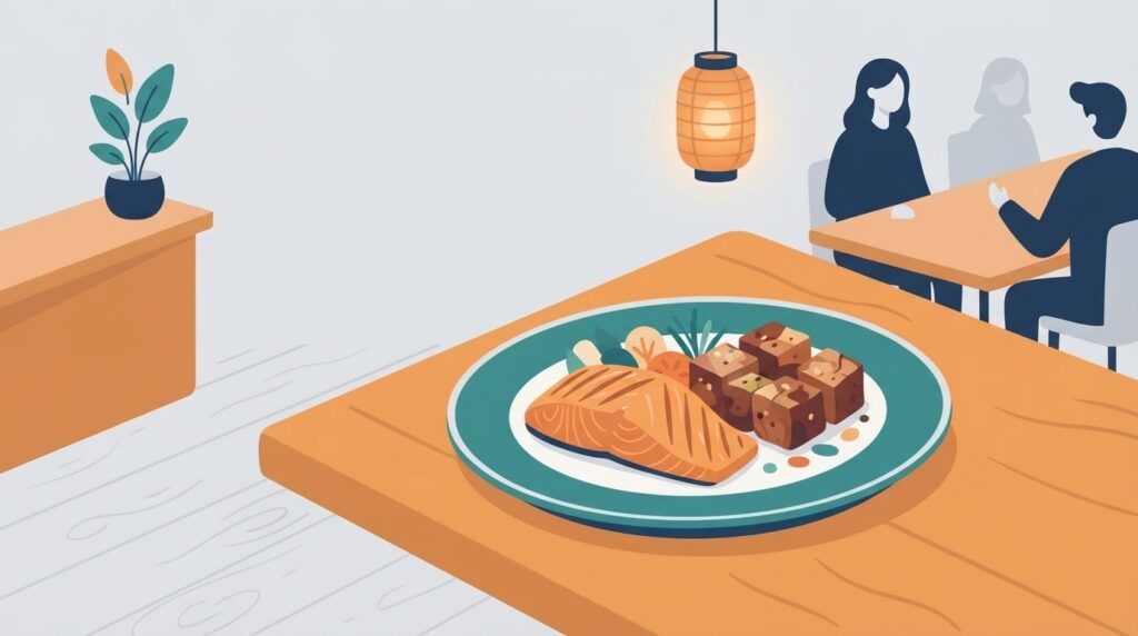 北海道の鮭とエゾシカを食べ比べ！大学生が作る新料理が誕生へのイメージイラスト