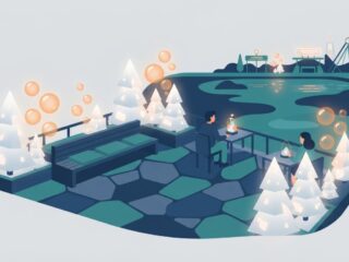 雪と光に包まれる冬の世界！ムーミン谷のクリスマスが始まります